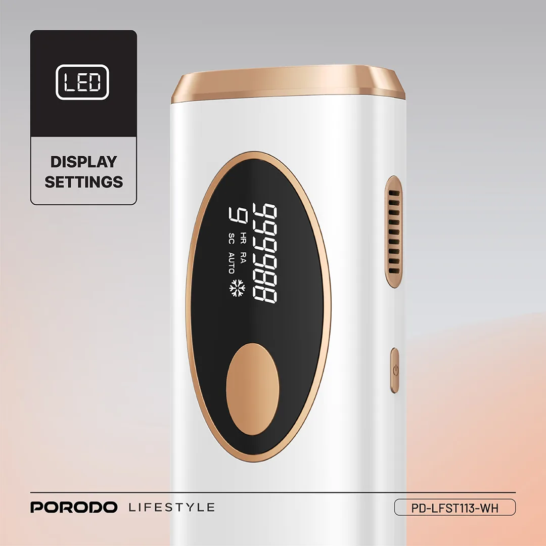 Porodo Lifestyle IPL Hair Removal Advanced Skincare Technology 4 Porodo Lifestyle IPL Hair Removal Advanced Skincare Technology - Image 4