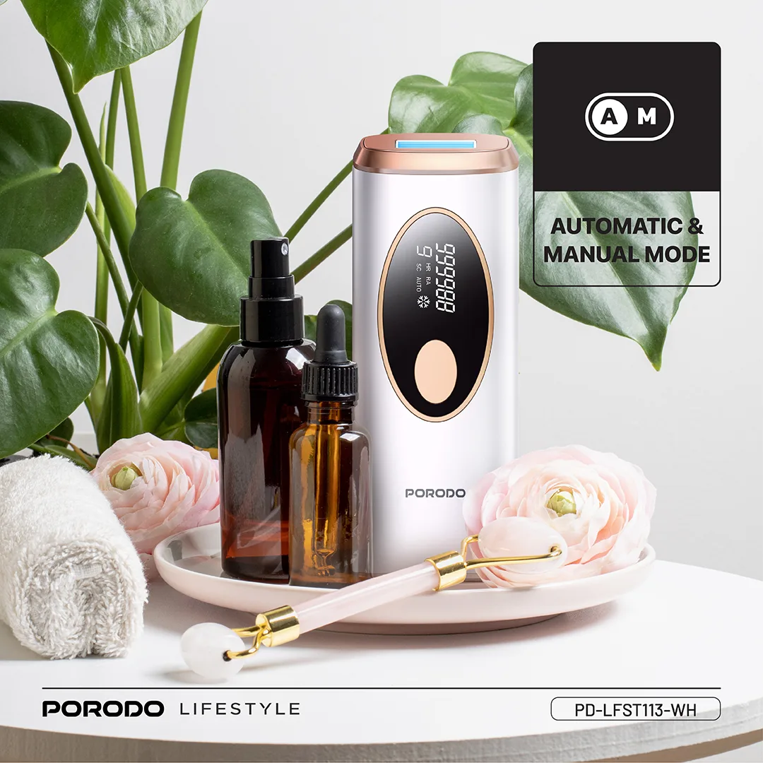 Porodo Lifestyle IPL Hair Removal Advanced Skincare Technology 5 Porodo Lifestyle IPL Hair Removal Advanced Skincare Technology - Image 5