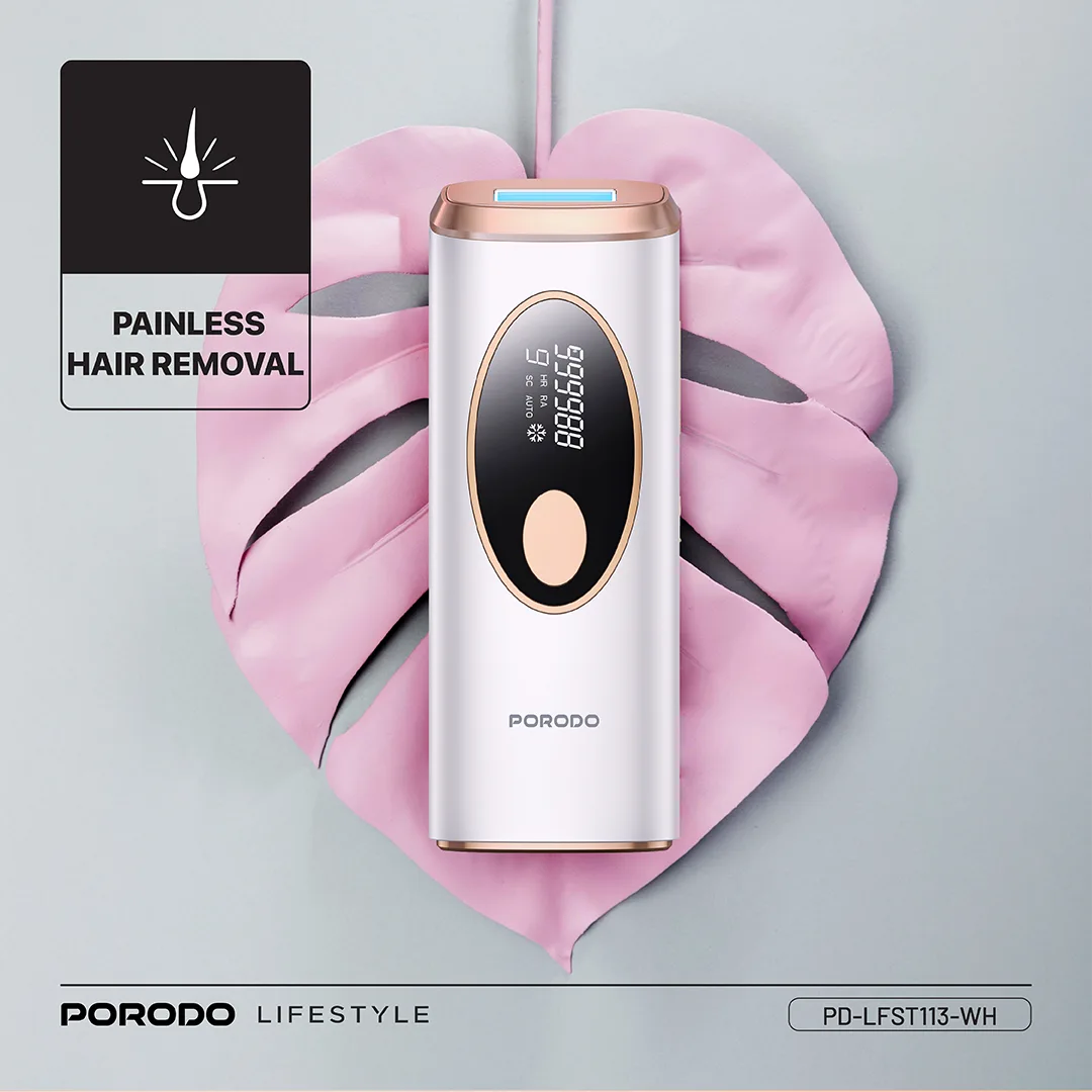 Porodo Lifestyle IPL Hair Removal Advanced Skincare Technology 6 Porodo Lifestyle IPL Hair Removal Advanced Skincare Technology - Image 6