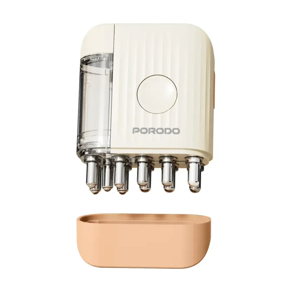 Porodo Lifestyle EMS & Red Light Hair Oil Applicator & Scalp Massage 2 Porodo Lifestyle EMS & Red Light Hair Oil Applicator & Scalp Massage - Image 2