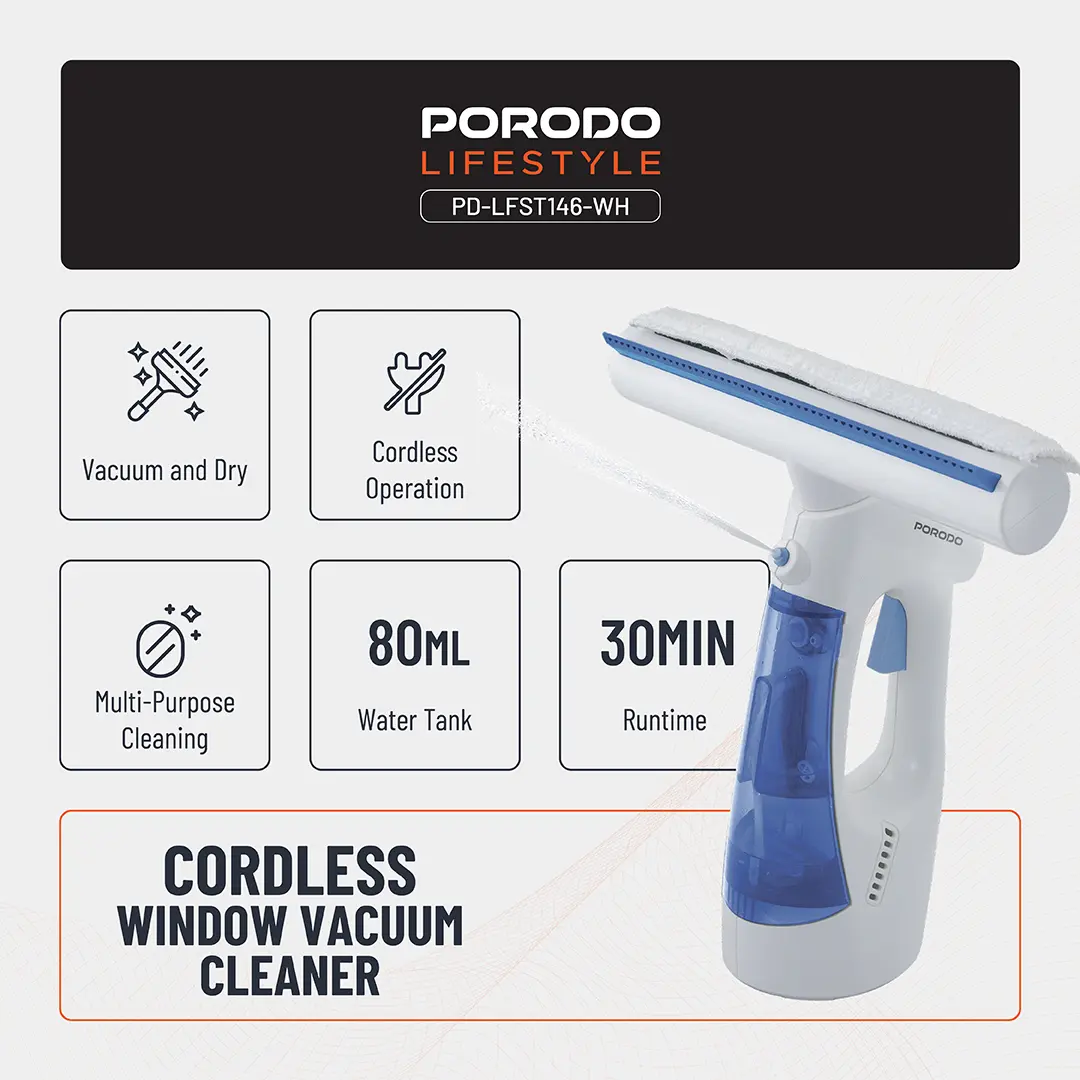 Porodo Lifestyle Handheld Window Cleaner 3 Porodo Lifestyle Handheld Window Cleaner - Image 3