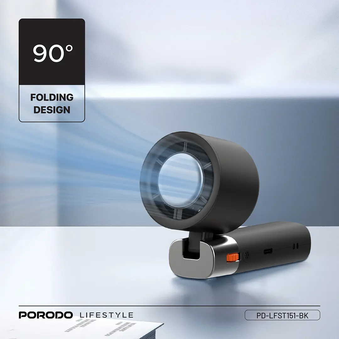 Porodo Lifestyle Handheld Turbo Fan 6 Porodo Lifestyle Handheld Turbo Fan - Image 6