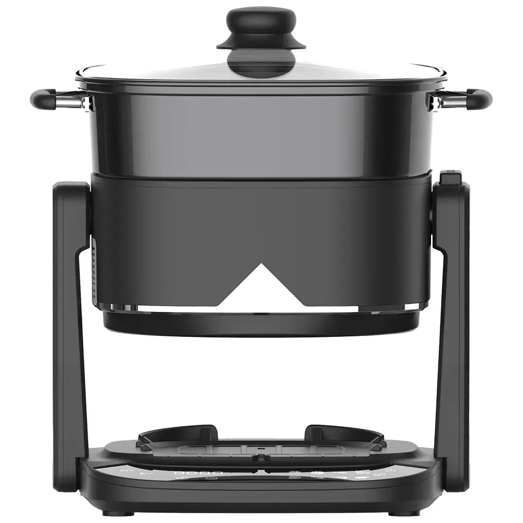 Porodo Lifestyle Quick Flip 3-In-1 Air Fryer | Grill | Hot Pot 4.5L 3 Porodo Lifestyle Quick Flip 3-In-1 Air Fryer | Grill | Hot Pot 4.5L - Image 3