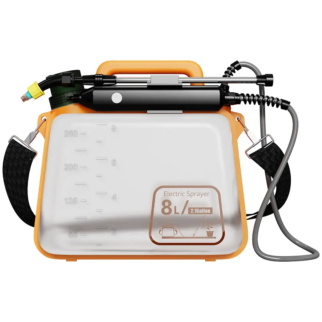 Porodo Lifestyle AquaSplash Electric Garden Sprayer with Dual Spray Modes - Orange 6 Porodo Lifestyle AquaSplash Electric Garden Sprayer with Dual Spray Modes - Orange - Image 6