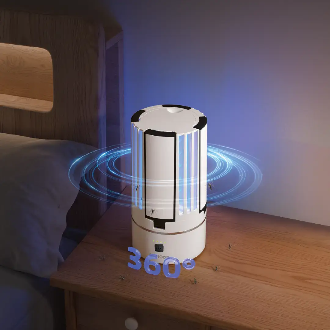 Porodo Lifestyle Portable 2-in-1 Insect Killer Lamp with Safe & Silent Operation 3 Porodo Lifestyle Portable 2-in-1 Insect Killer Lamp with Safe & Silent Operation - Image 3