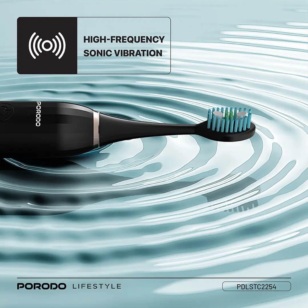 Porodo Lifestyle Ultimate Oral Care Duo Electric Toothbrush & Water Flosser Combo 6 Porodo Lifestyle Ultimate Oral Care Duo Electric Toothbrush & Water Flosser Combo - Image 6