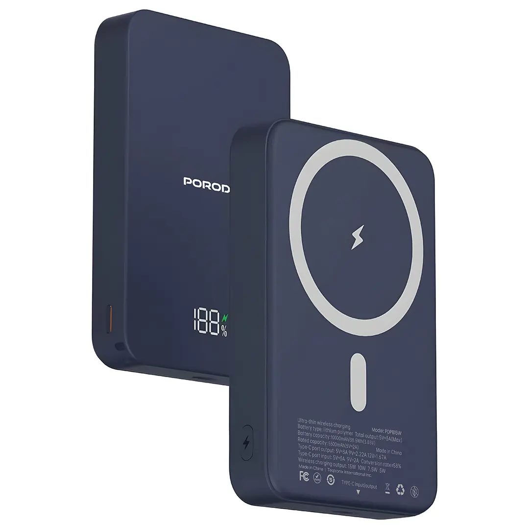 Porodo Ravo 10000mAh MagSafe Power Bank 3 Porodo Ravo 10000mAh MagSafe Power Bank - Image 3