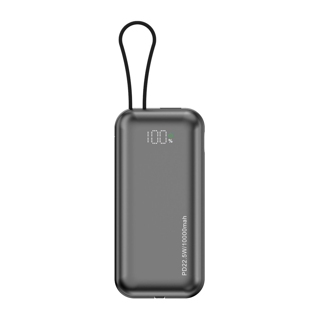 Porodo 10000mAh Power Bank Dual Built-In Cables Fast Charging 2 Porodo 10000mAh Power Bank Dual Built-In Cables Fast Charging - Image 2