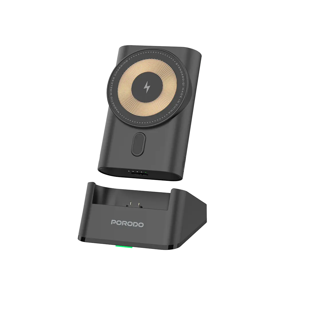 Porodo 5200mAh Integrated Type-C MagSafe Power Bank 4 Porodo 5200mAh Integrated Type-C MagSafe Power Bank - Image 4