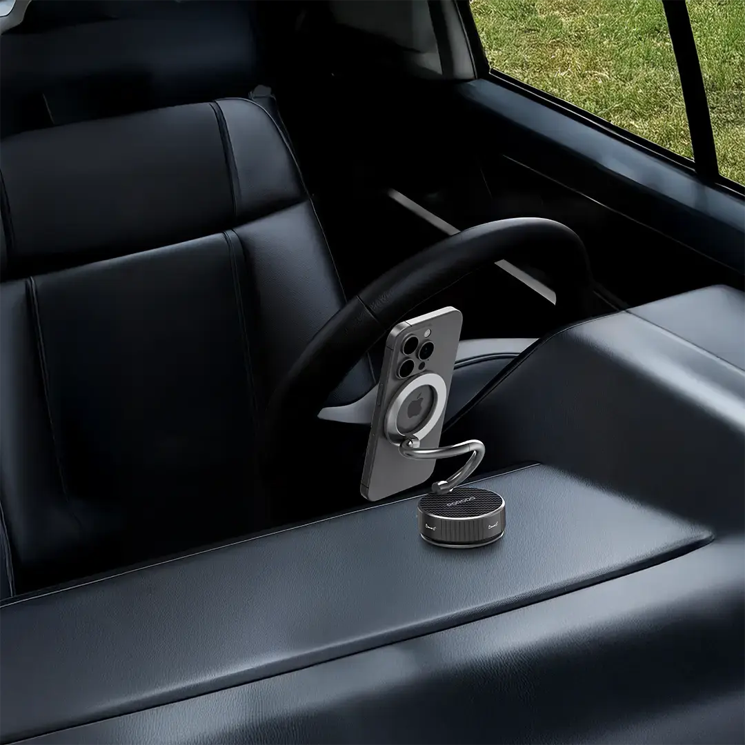 Porodo MagCurve Suction Phone Mount 6 Porodo MagCurve Suction Phone Mount - Image 6