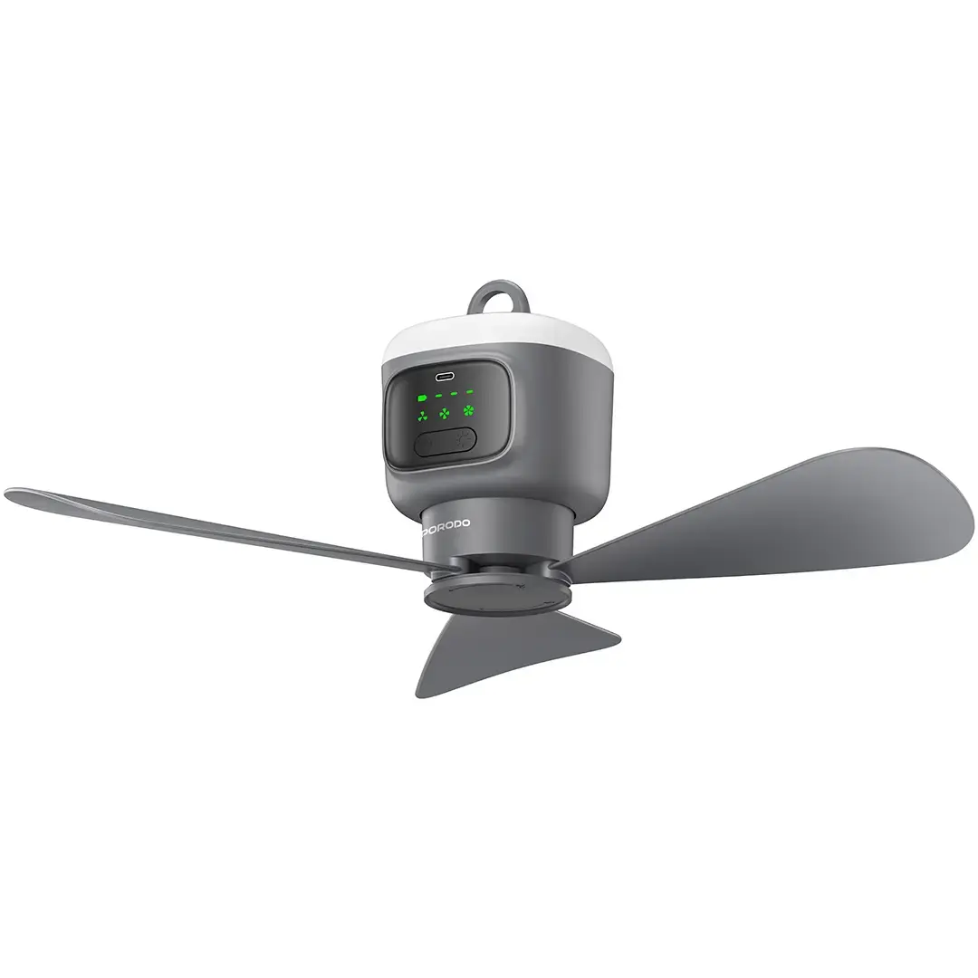 Porodo Lifestyle Camping Rechargeable Ceiling Fan 2 Porodo Lifestyle Camping Rechargeable Ceiling Fan - Image 2
