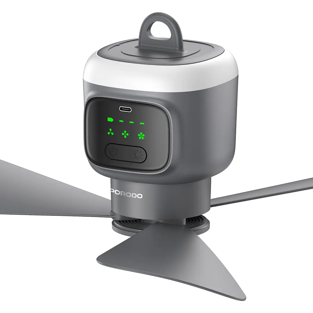 Porodo Lifestyle Camping Rechargeable Ceiling Fan 5 Porodo Lifestyle Camping Rechargeable Ceiling Fan - Image 5