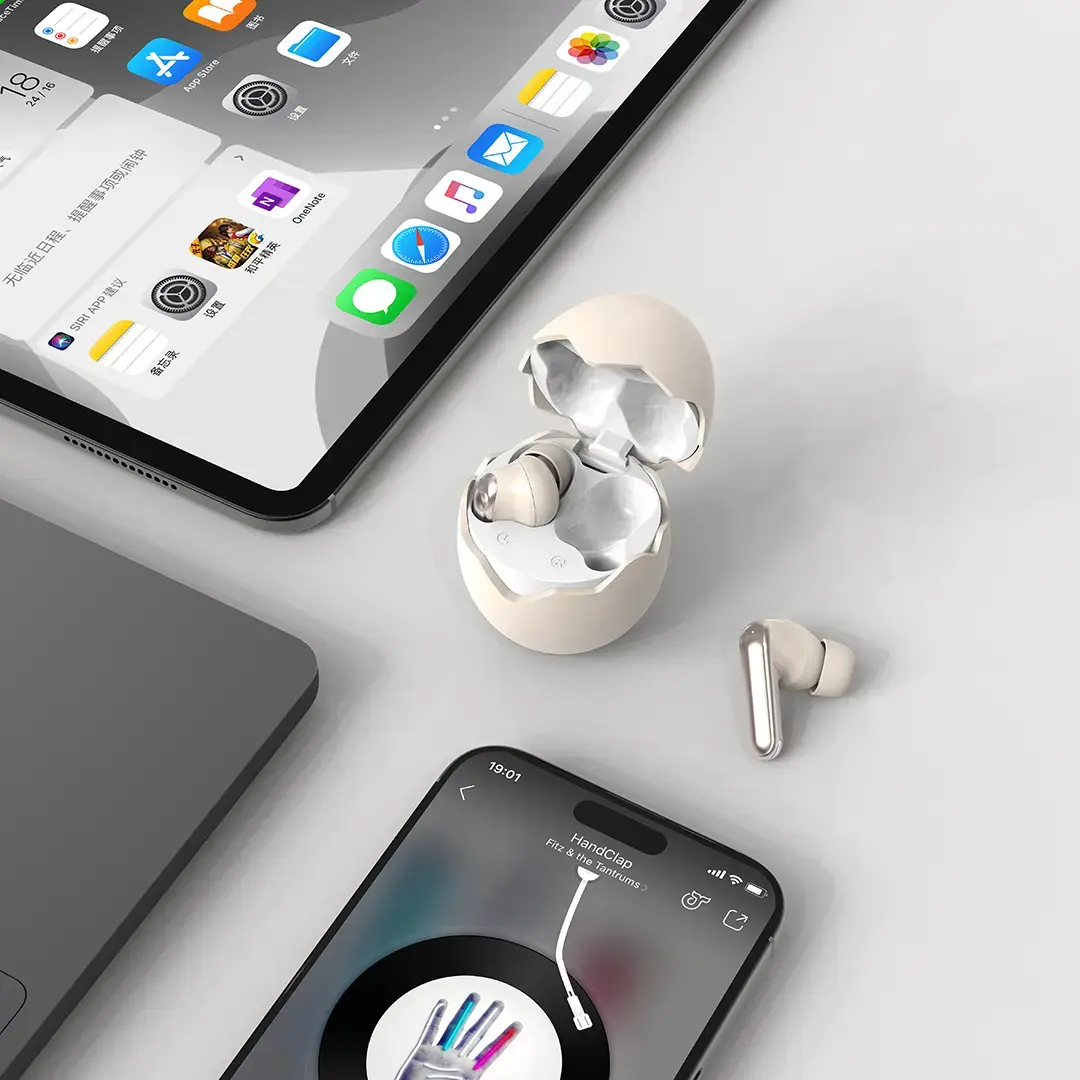 Porodo Soundtec Podshell Wireless Earbuds 4 Porodo Soundtec Podshell Wireless Earbuds - Image 4