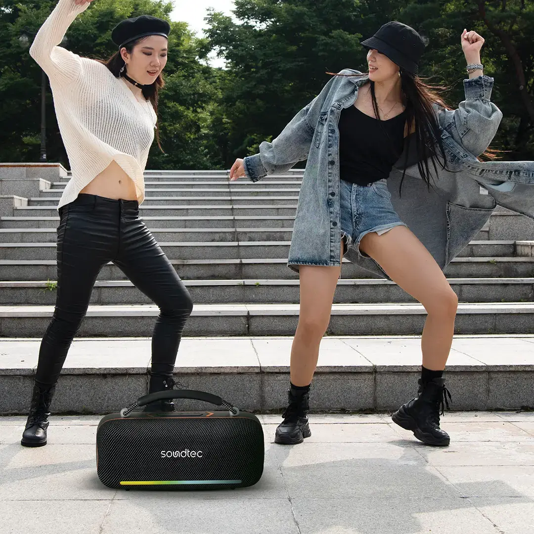 Porodo Soundtec Sonify Portable Wireless Speaker 5 Porodo Soundtec Sonify Portable Wireless Speaker - Image 5