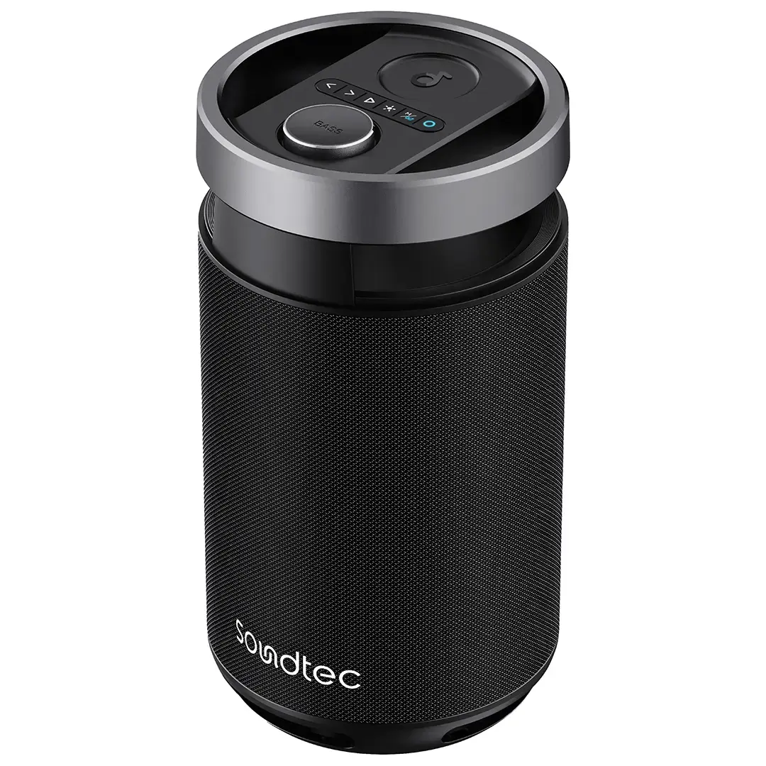 Porodo Soundtec Tiesto Portable Karaoke Speaker 2 Porodo Soundtec Tiesto Portable Karaoke Speaker - Image 2