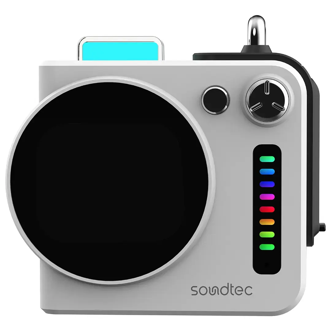 Porodo Soundtec Vibego Mini RGB Speaker 2 Porodo Soundtec Vibego Mini RGB Speaker - Image 2