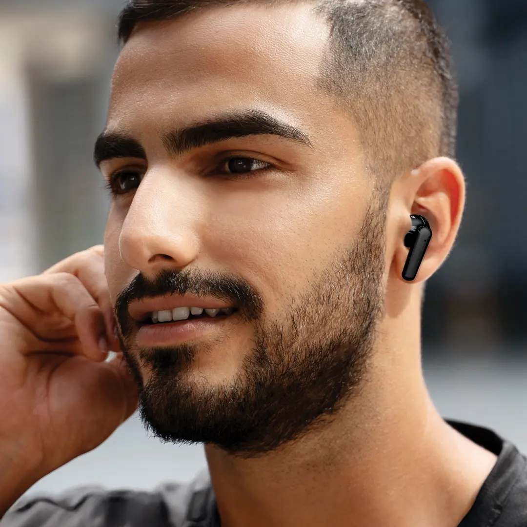 Porodo Soundtec Vibe Wireless Earbuds Omnidirectional Microphone 4 Porodo Soundtec Vibe Wireless Earbuds Omnidirectional Microphone - Image 4