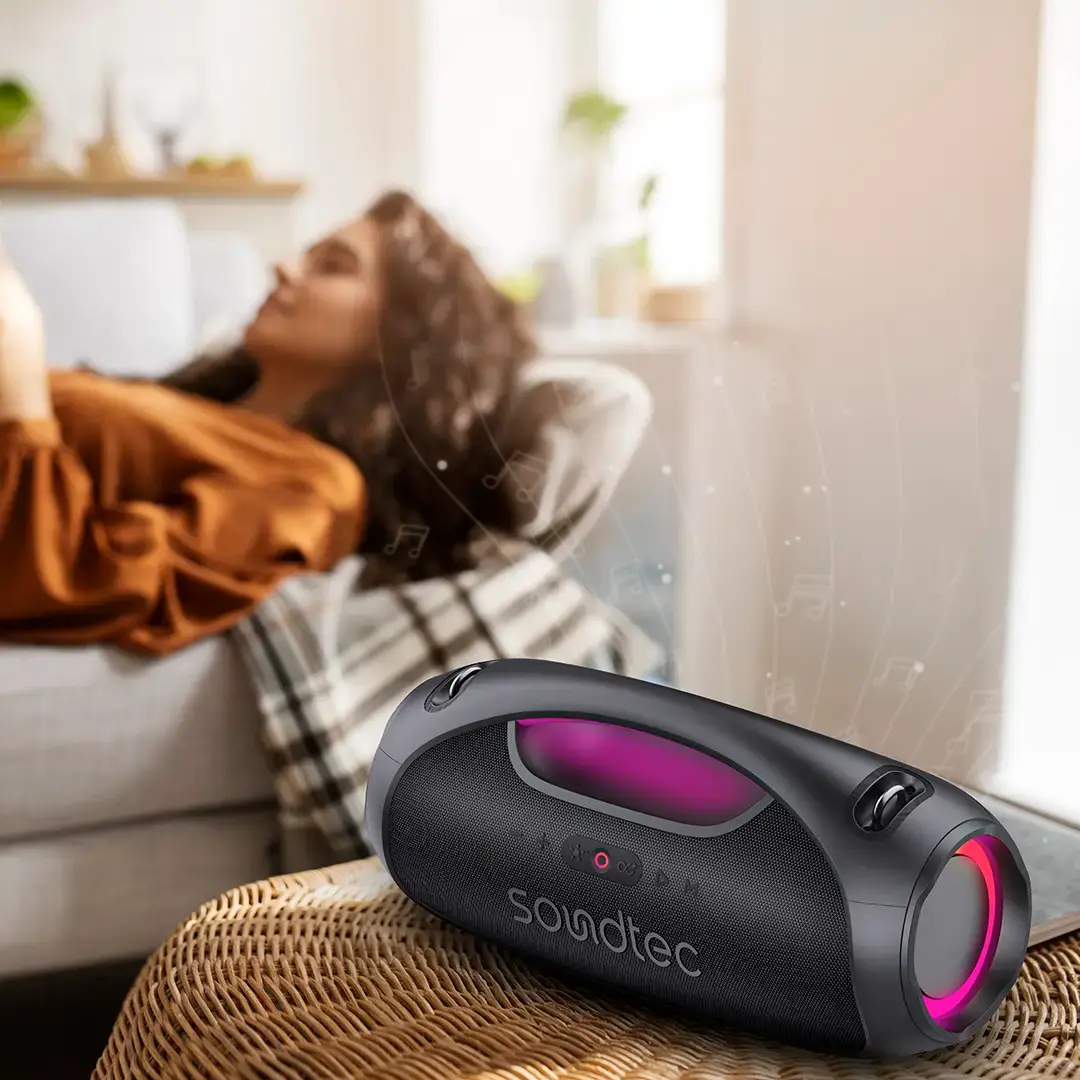 Porodo Soundtec Rush Euphoric Sound Portable Speaker 5 Porodo Soundtec Rush Euphoric Sound Portable Speaker - Image 5
