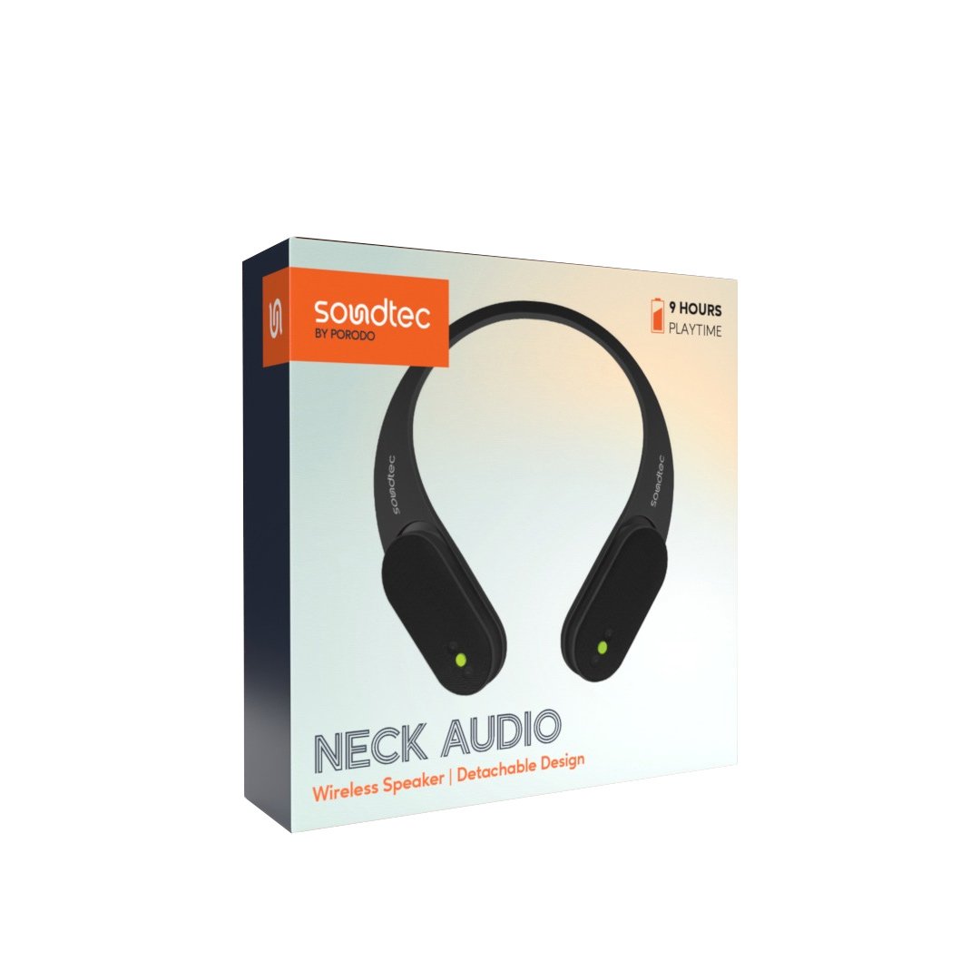 Porodo Soundtec Neck Audio Wireless Speaker And Detachable Design 4 Porodo Soundtec Neck Audio Wireless Speaker And Detachable Design - Image 4