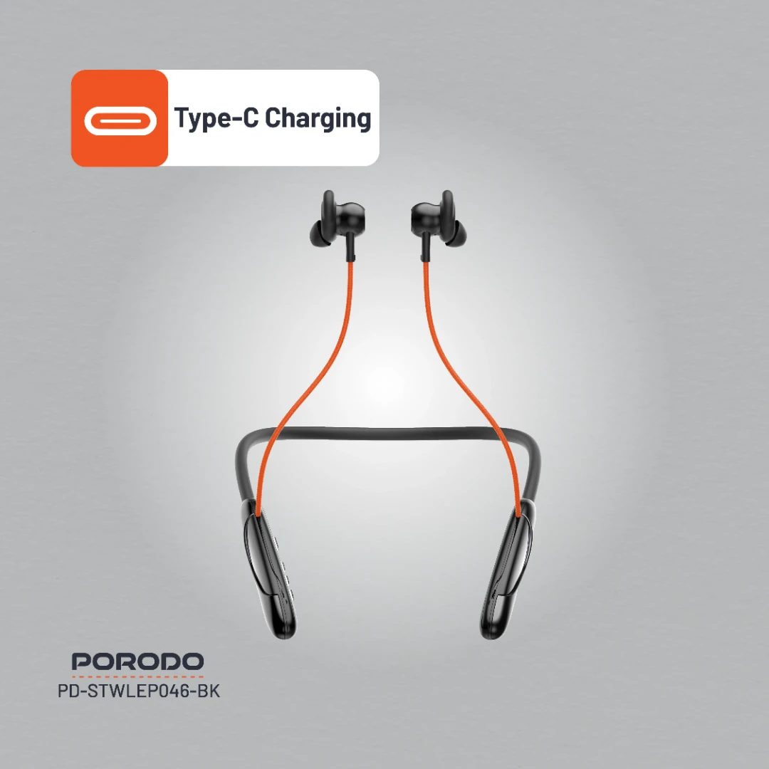 Porodo Soundtec Echo Flex Magnetic Buds Hall-Switch Technology 5 Porodo Soundtec Echo Flex Magnetic Buds Hall-Switch Technology - Image 5