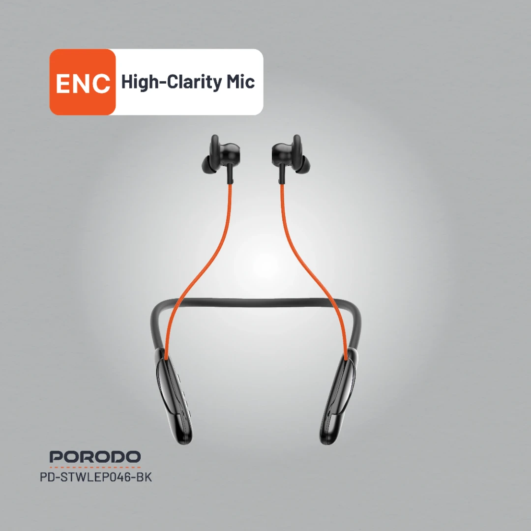 Porodo Soundtec Echo Flex Magnetic Buds Hall-Switch Technology 6 Porodo Soundtec Echo Flex Magnetic Buds Hall-Switch Technology - Image 6