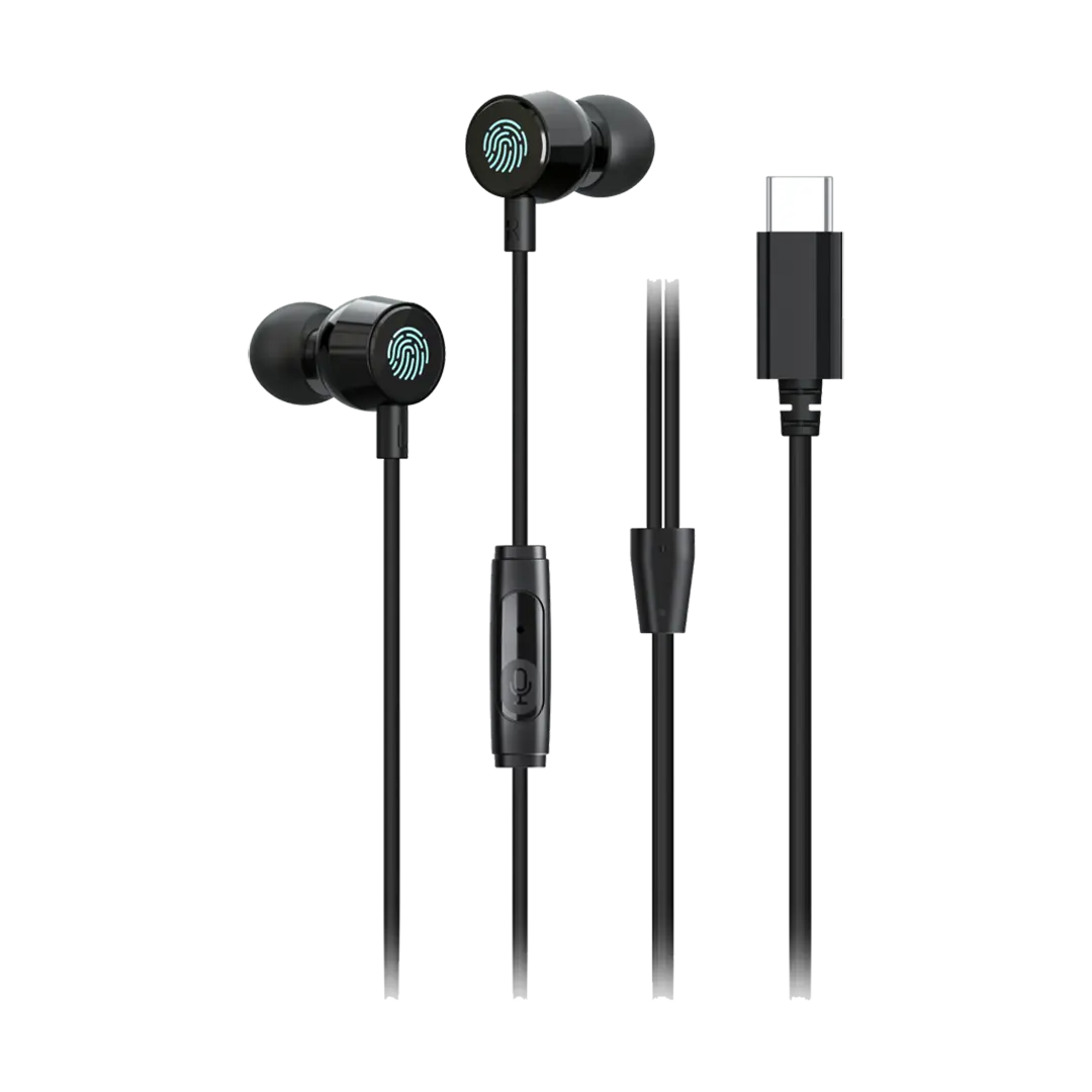 Porodo Soundtec Touch Controls Earphone 4 Porodo Soundtec Touch Controls Earphone - Image 4