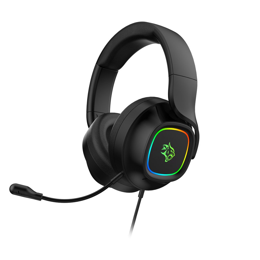 Porodo Gaming RGB Headphone with Detachable Microphone 2 Porodo Gaming RGB Headphone with Detachable Microphone - Image 2