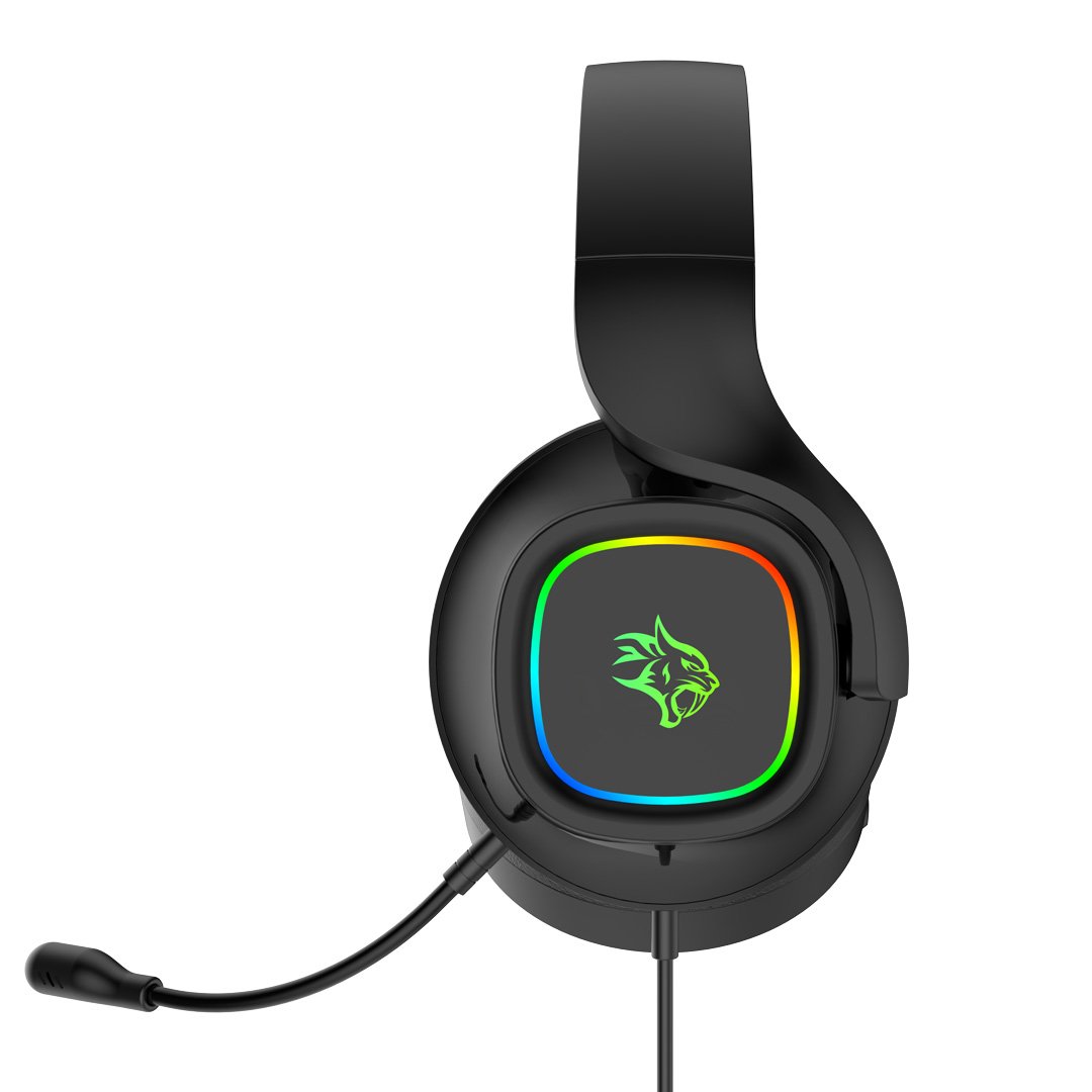 Porodo Gaming RGB Headphone with Detachable Microphone 3 Porodo Gaming RGB Headphone with Detachable Microphone - Image 3