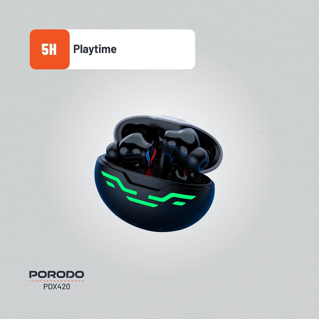 Porodo Gaming Ultra Low-Latency Gaming Earbuds 6 Porodo Gaming Ultra Low-Latency Gaming Earbuds - Image 6