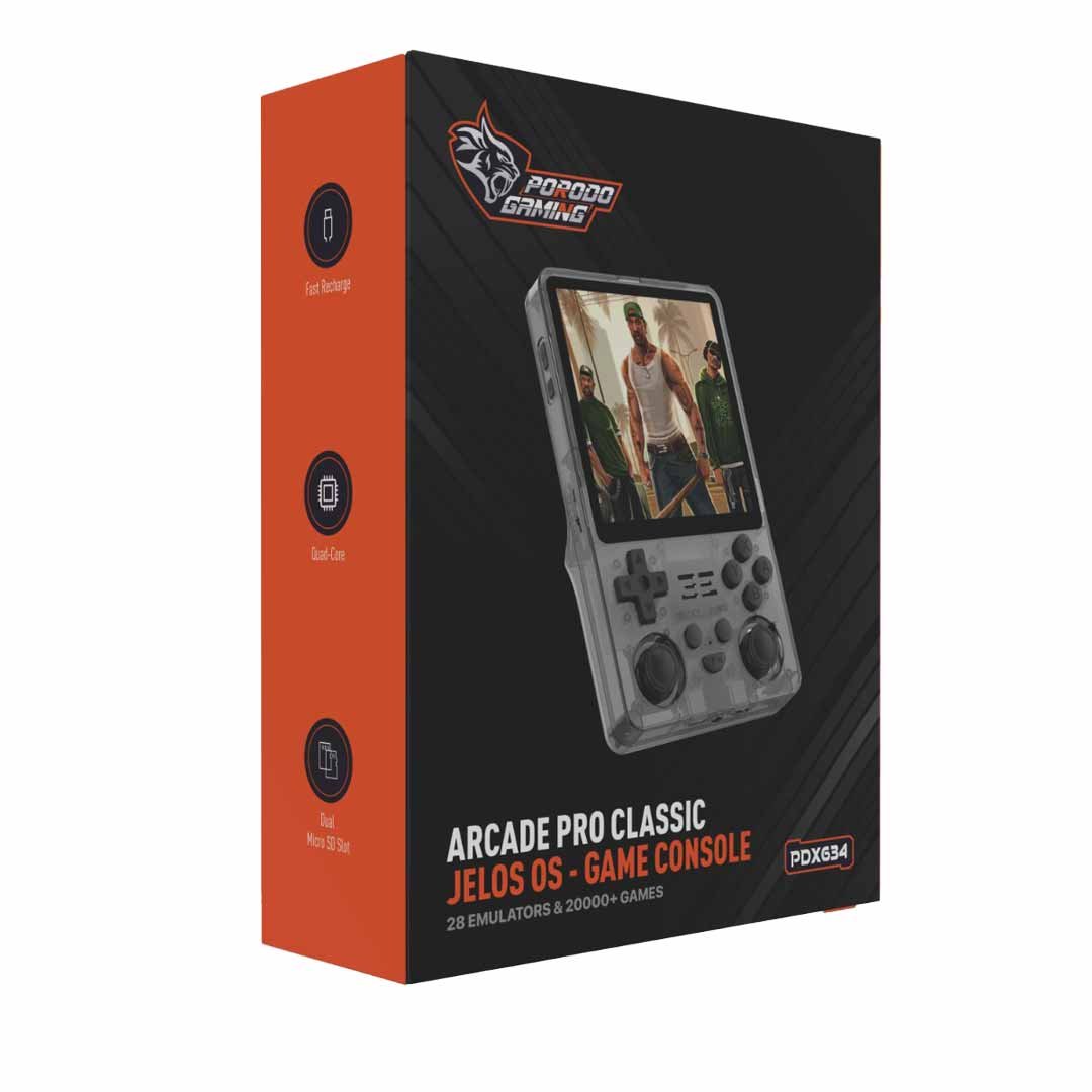 Porodo Gaming Arcade Pro Classic JELOS OS - Game Console 3 Porodo Gaming Arcade Pro Classic JELOS OS - Game Console - Image 3