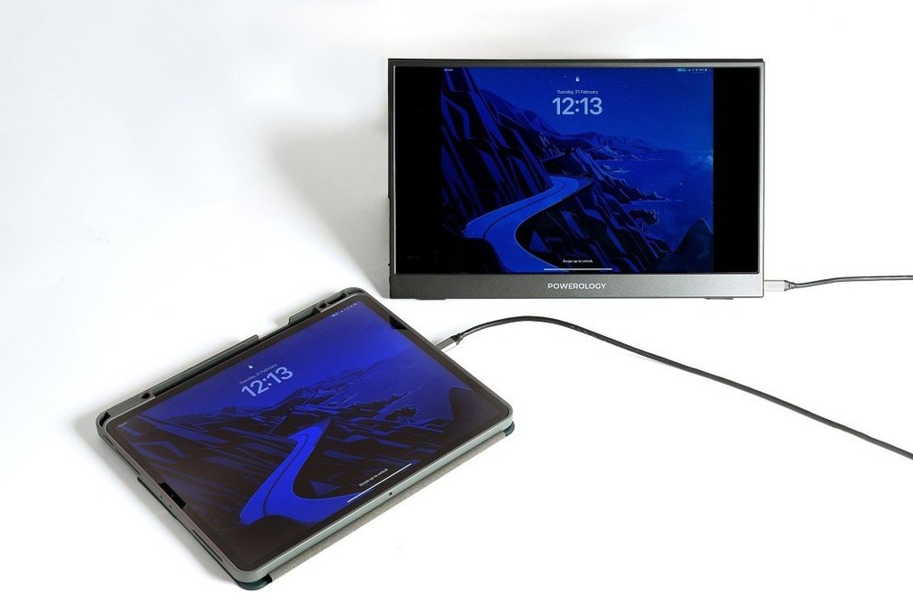 Powerology Ultra-Slim Full HD Portable Monitor 15.6" 3 Powerology Ultra-Slim Full HD Portable Monitor 15.6" - Image 3