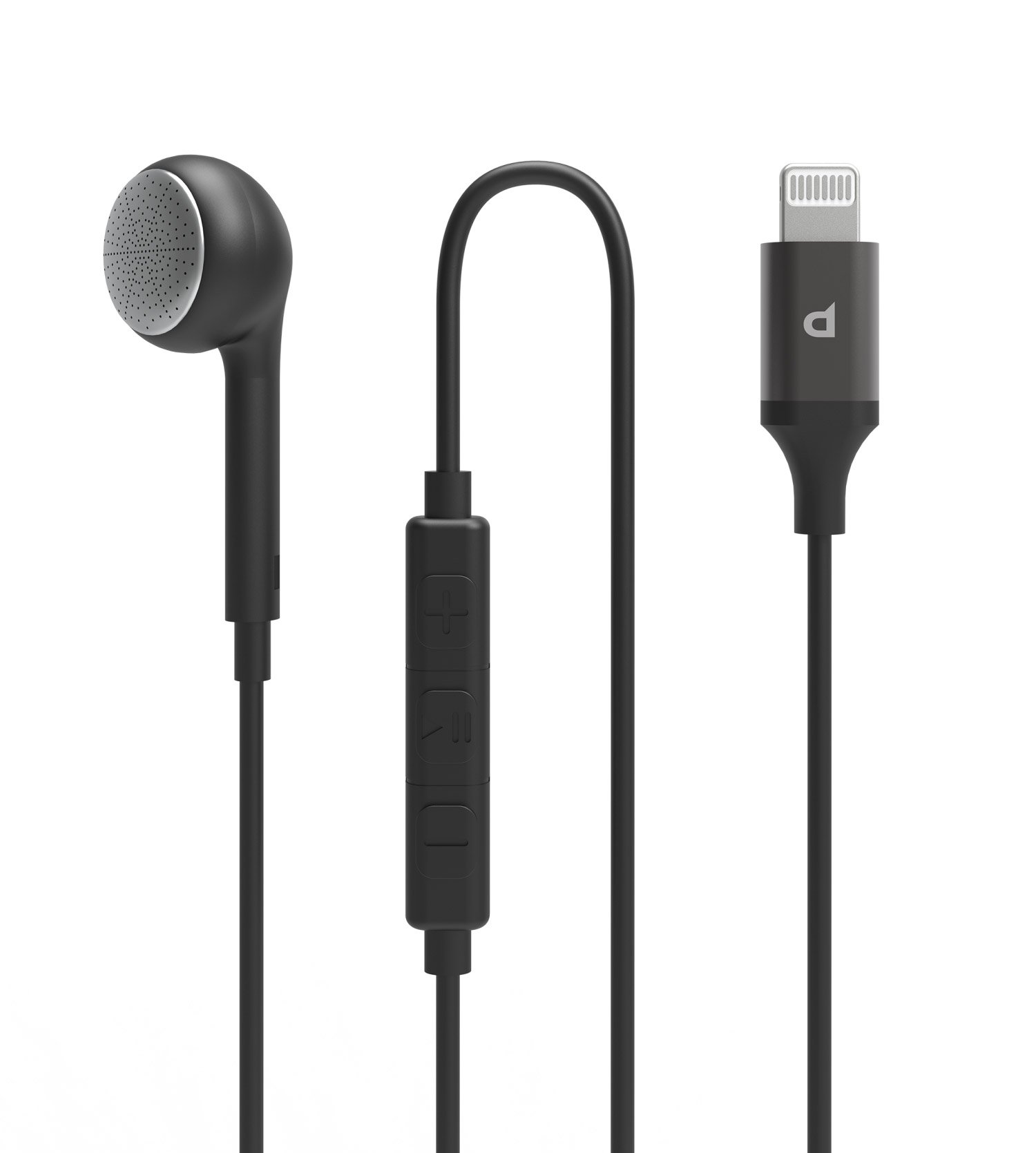 Powerology Single Earphone with MFi Lightning Connector 2 Powerology Single Earphone with MFi Lightning Connector - Image 2