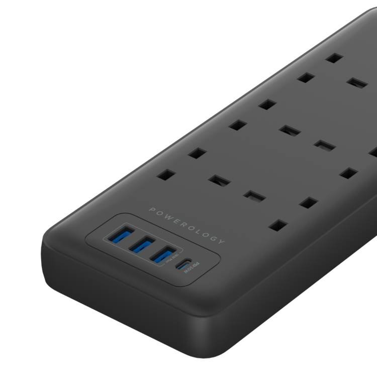 Powerology Multiport Power Extension 2 Powerology Multiport Power Extension - Image 2