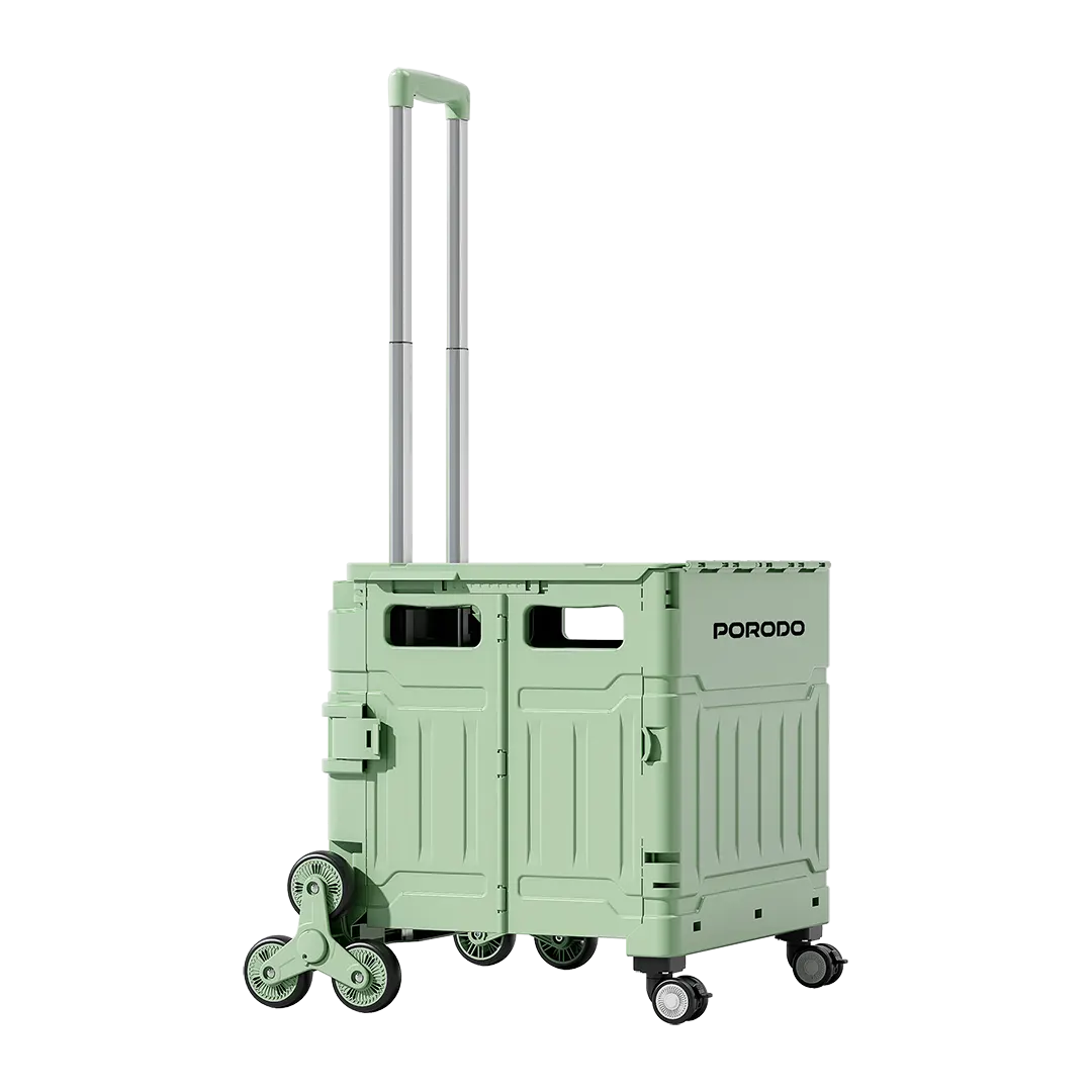 Porodo Lifestyle Collapsible Wagon Cart 2 Porodo Lifestyle Collapsible Wagon Cart — three-quarter from the other side
