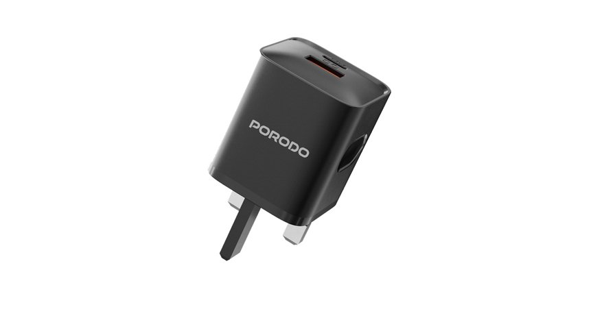 Porodo Dual port Wall Charger UK 6 Porodo Dual port Wall Charger UK - Image 6