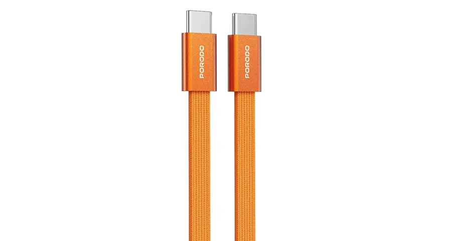 Porodo High-Speed USB-C Braided Cable Charging & Data Transfer 6 Porodo High-Speed USB-C Braided Cable Charging & Data Transfer - Image 6