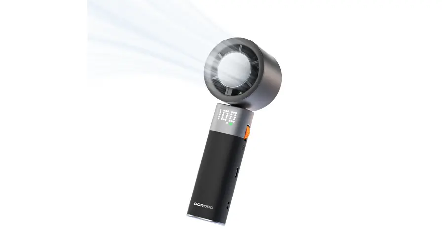 Porodo Lifestyle Handheld Turbo Fan 7 Porodo Lifestyle Handheld Turbo Fan - Image 7