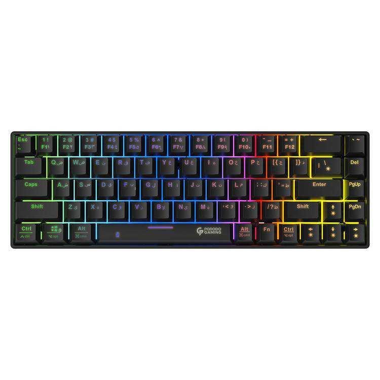 Porodo Gaming Wired Mechanical Gaming Keyboard with Gateron Pro Switch (Red) - Black 1 Porodo Gaming Wired Mechanical Gaming Keyboard with Gateron Pro Switch (Red) - Black