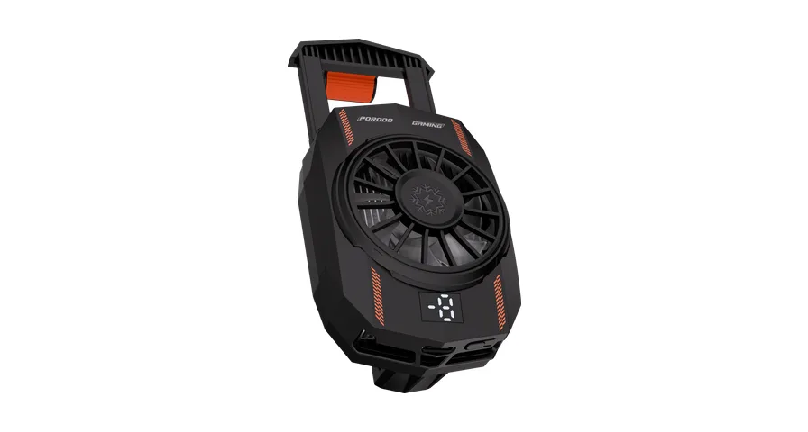 Porodo Gaming Chilix Gaming Phone Cooler with 3 Adjustable Cooling Level - Black 1 Porodo Gaming Chilix Gaming Phone Cooler with 3 Adjustable Cooling Level - Black